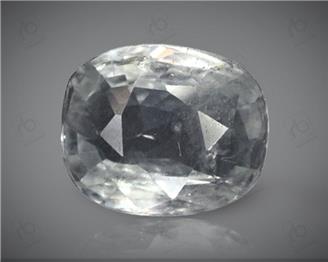 Natural White Sapphire Certified 5.14 cts. ( 3364 )